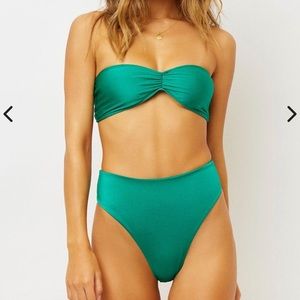 FRANKIES JENNA HIGH WAIST BIKINI BOTTOM